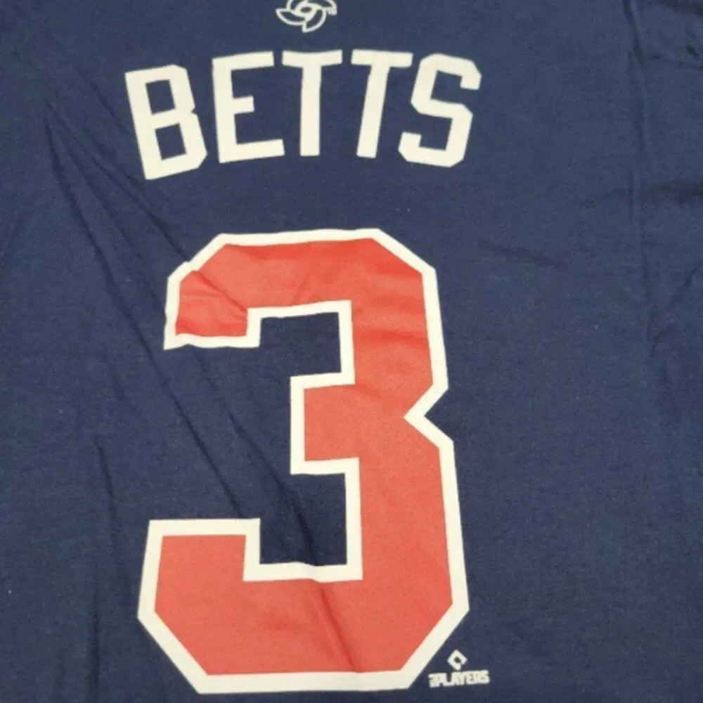 Nike Top Size XXL Mookie Betts USA Baseball 2023 World Baseball Classic T-Shirt